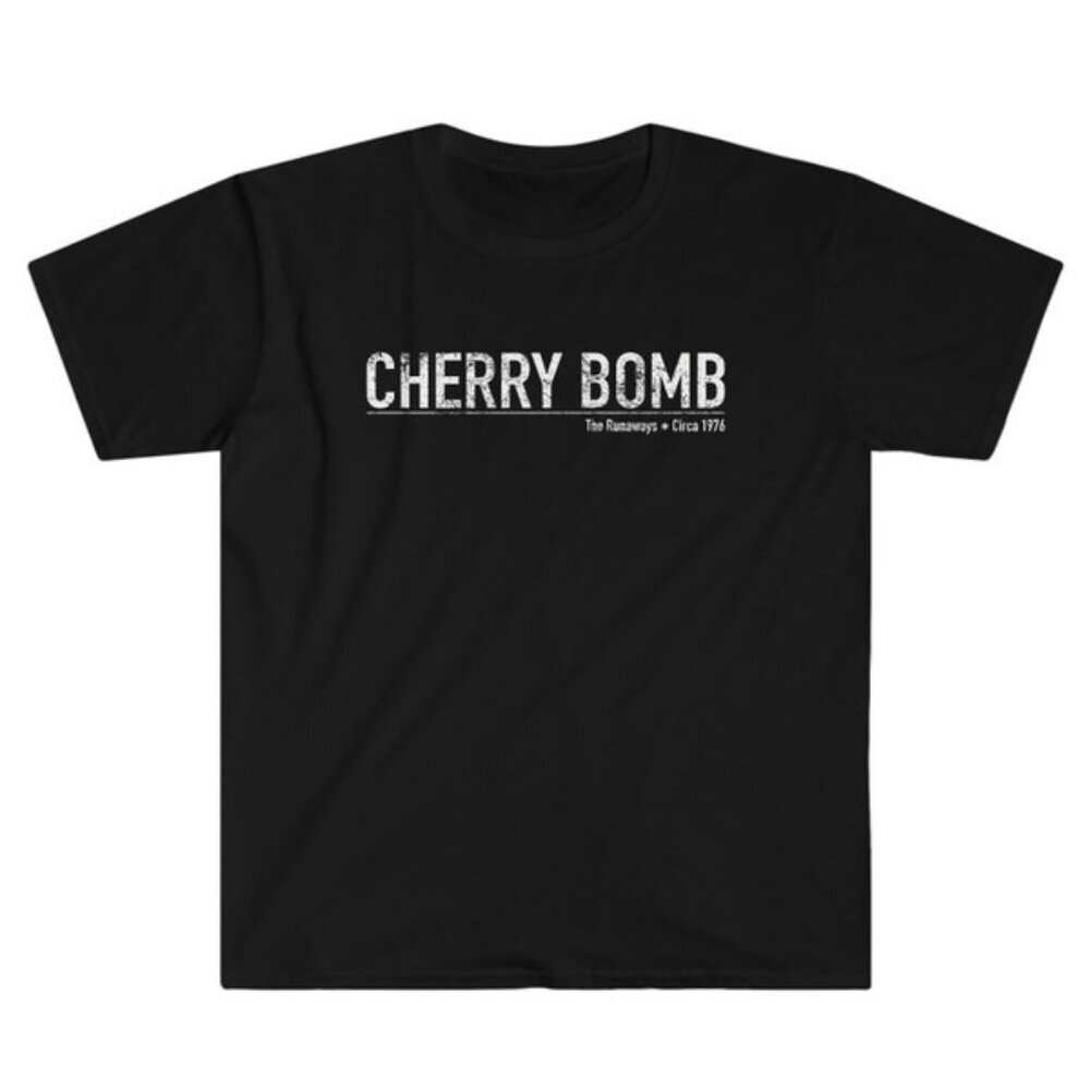 Cherry Bomb The Runaways Band Circa Rock Music Fan Collector Graphic T-Shirt 05